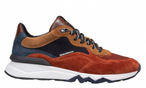 Floris van Bommel De Zager 02.37 G1/2 Orange Sneaker