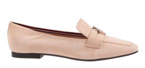 Tommy Hilfiger Essential Hardware Loafer beige instapper