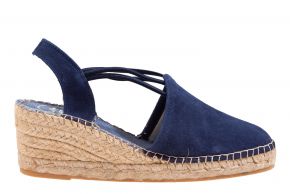 Toni Pons Tremp mari blauw suède espadrille