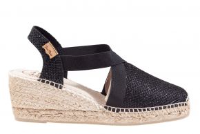 Toni Pons Triton negre Susi zwart espadrille