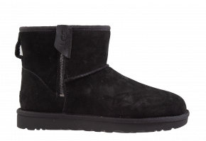 UGG Classic Mini Bailey Zip Black laars