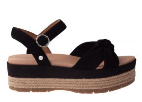 UGG Trisha zwart suède sandaal
