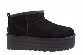UGG Classic Ultra Mini Platform Black laars