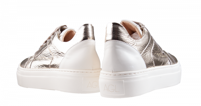AGL Minos Platino Leather Sneaker