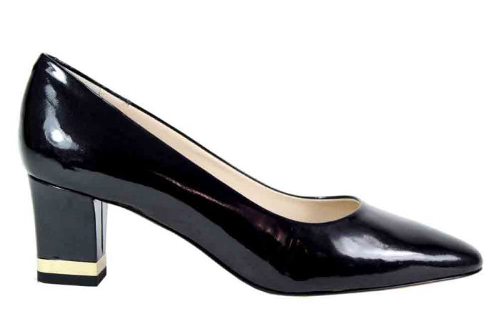 Evaluna 327-131 zwart lak pump