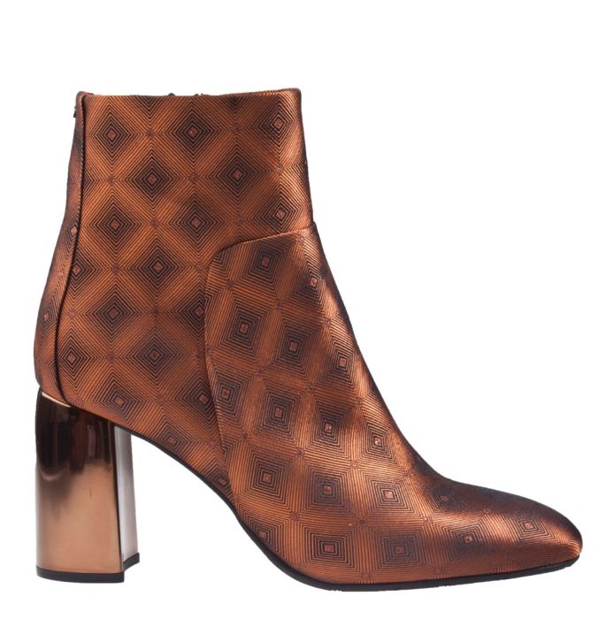 Floris van bommel 85667/02 rust textile enkellaars.