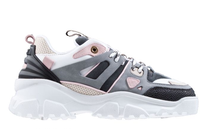 Mason Garments Genova 2 15E Cement/White/Pink/Creme/Black sneaker
