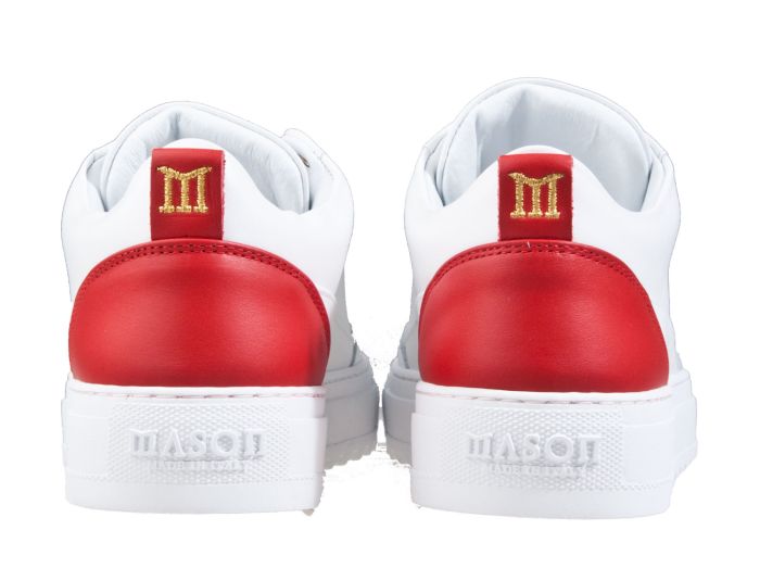 Mason Garments Tia 29A rood wit sneaker.