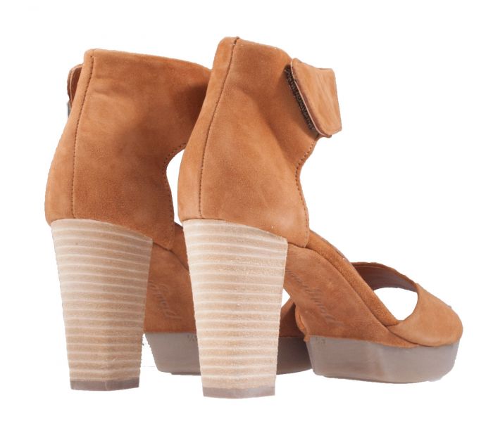 Paul Green 6938-196 caramel suède sandaal