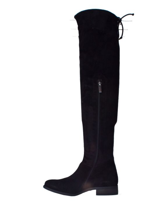 Paul Green 9172-001 zwart overknee Laars