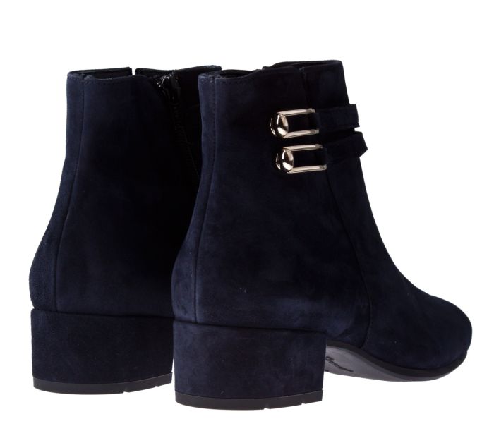 Paul Green 9280-013 blauw suède enkellaarsje