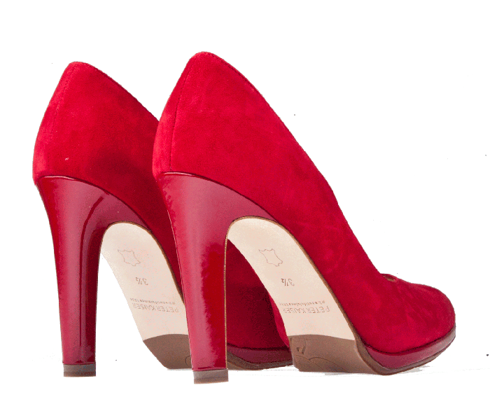 Peter Kaiser Herdi rood pump