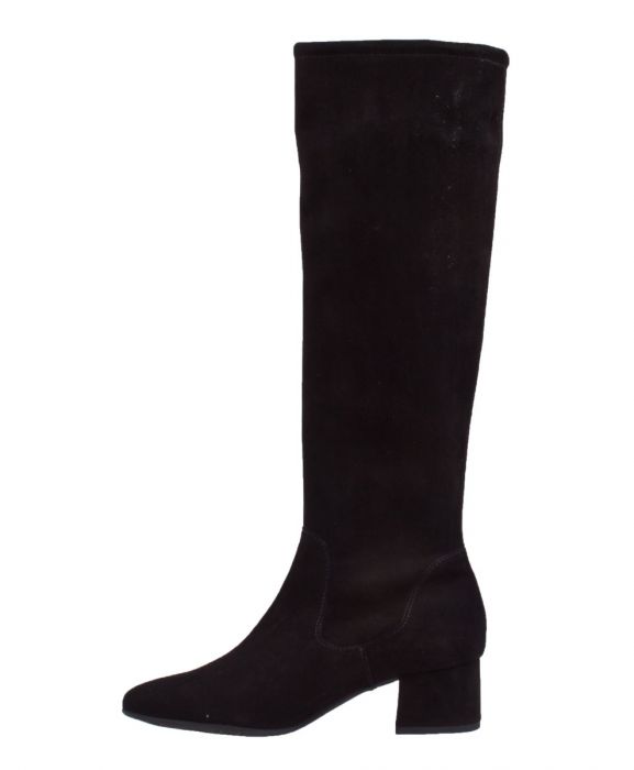 Peter Kaiser Tomke zwart suede stretch laars