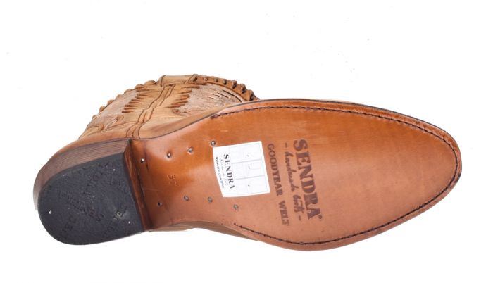 Sendra 12860 cognac leer westernlaars. Sendra 12860 cognac leer westernlaars.